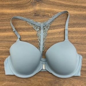 Front Close Lace Racerback Bra